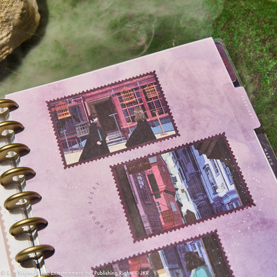 2027 Harry Potter Enchanted Grounds Customizable Planner - Big Color Block Layout - 12 Months