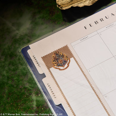 2032 Harry Potter Enchanted Grounds Customizable Planner - Big Color Block Layout - 12 Months