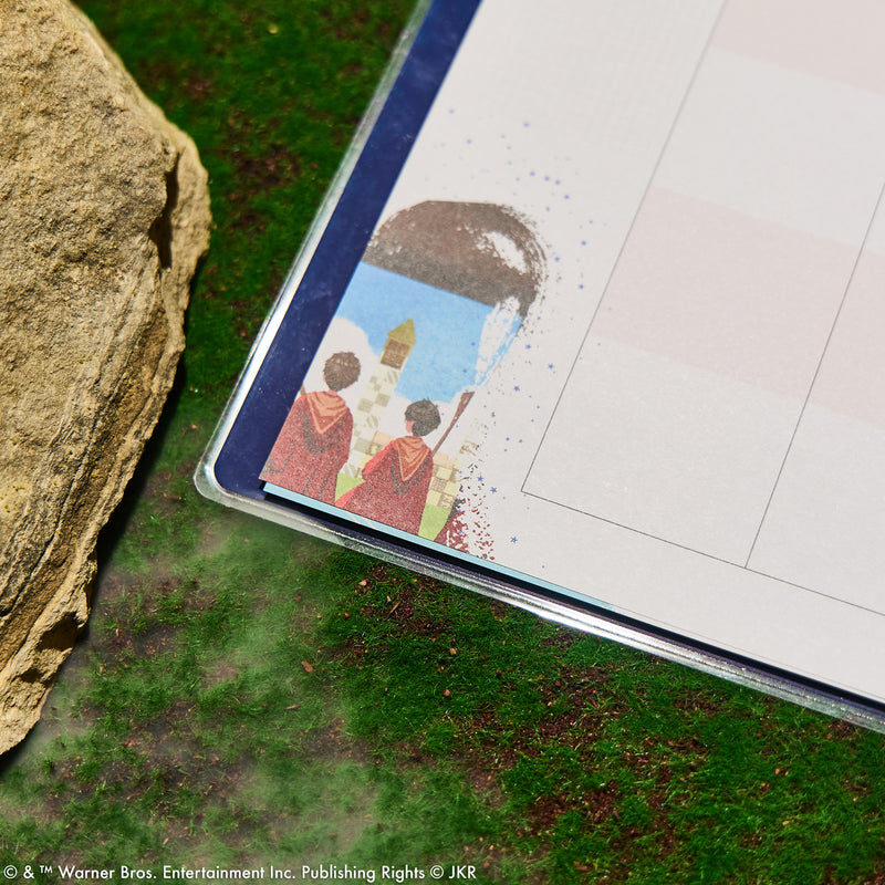 2033 Harry Potter Enchanted Grounds Customizable Planner - Big Color Block Layout - 12 Months