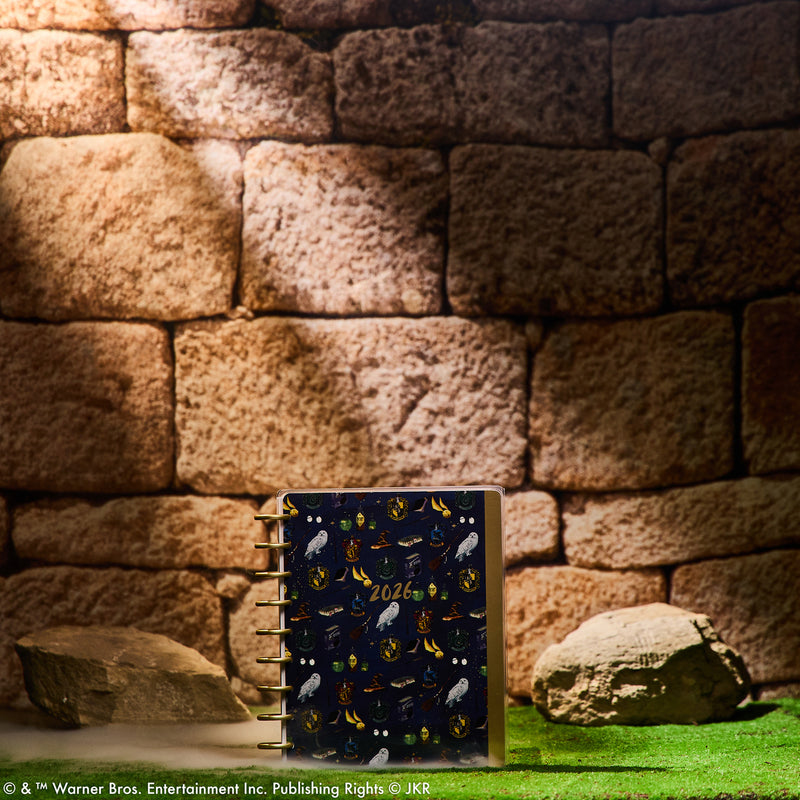 2028 Harry Potter Enchanted Grounds Customizable Planner - Classic Dashboard Layout - 12 Months