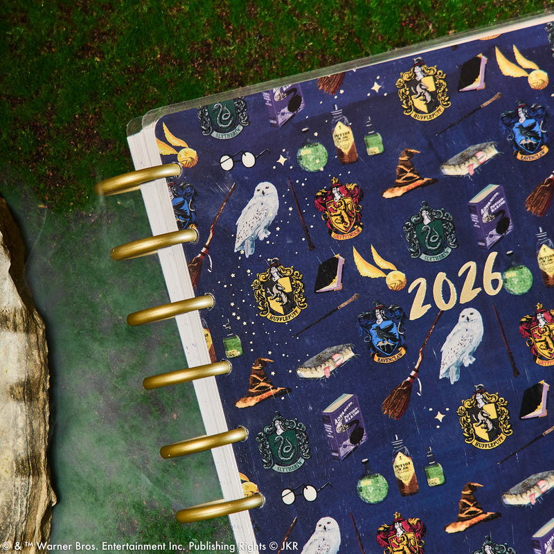 2033 Harry Potter Enchanted Grounds Customizable Planner - Classic Dashboard Layout - 12 Months