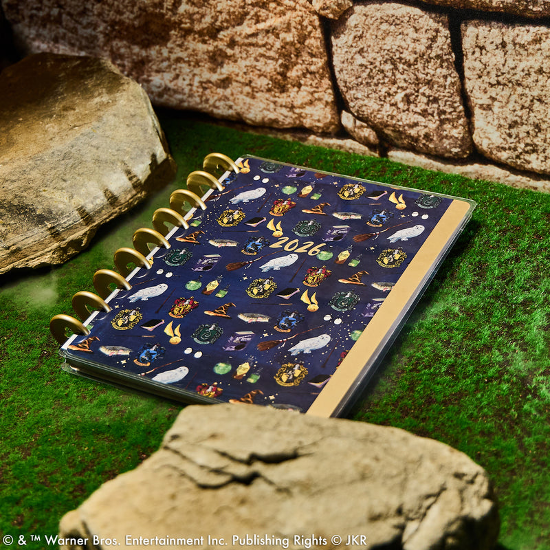 2034 Harry Potter Enchanted Grounds Customizable Planner - Classic Dashboard Layout - 12 Months