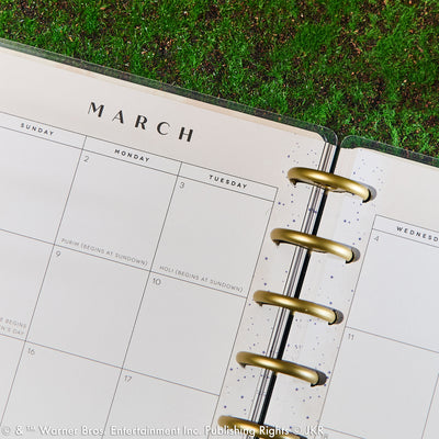 2035 Harry Potter Enchanted Grounds Customizable Planner - Classic Dashboard Layout - 12 Months