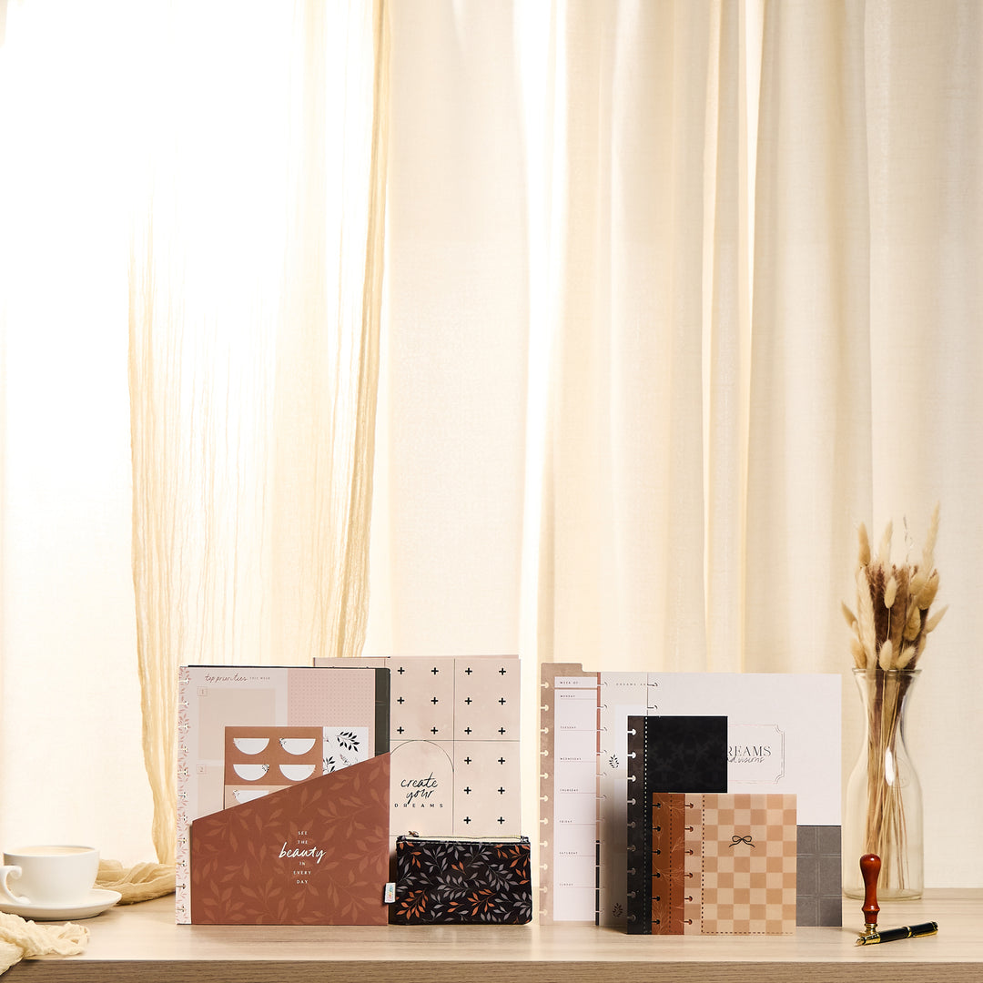 【特価】The Happy Planner スリムノートブック とリフィル大量 Modern Charm - Big Planner Companion – Happy Planner