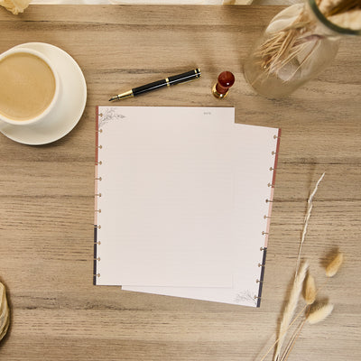 Modern Charm - Dotted Lined Big Filler Paper - 40 Sheets