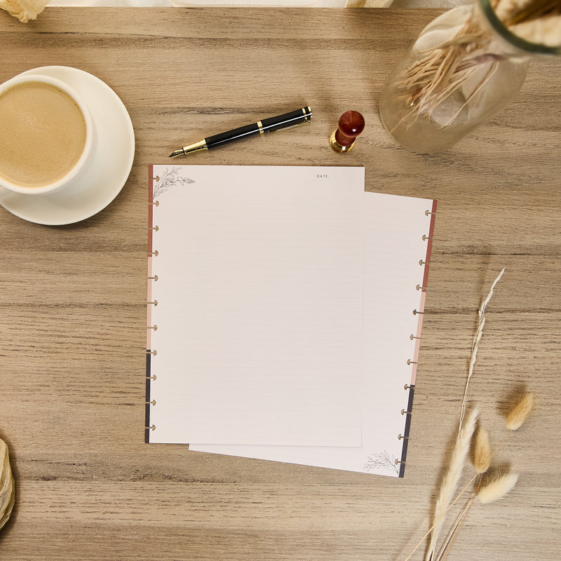 Modern Charm - Dotted Lined Big Filler Paper - 40 Sheets