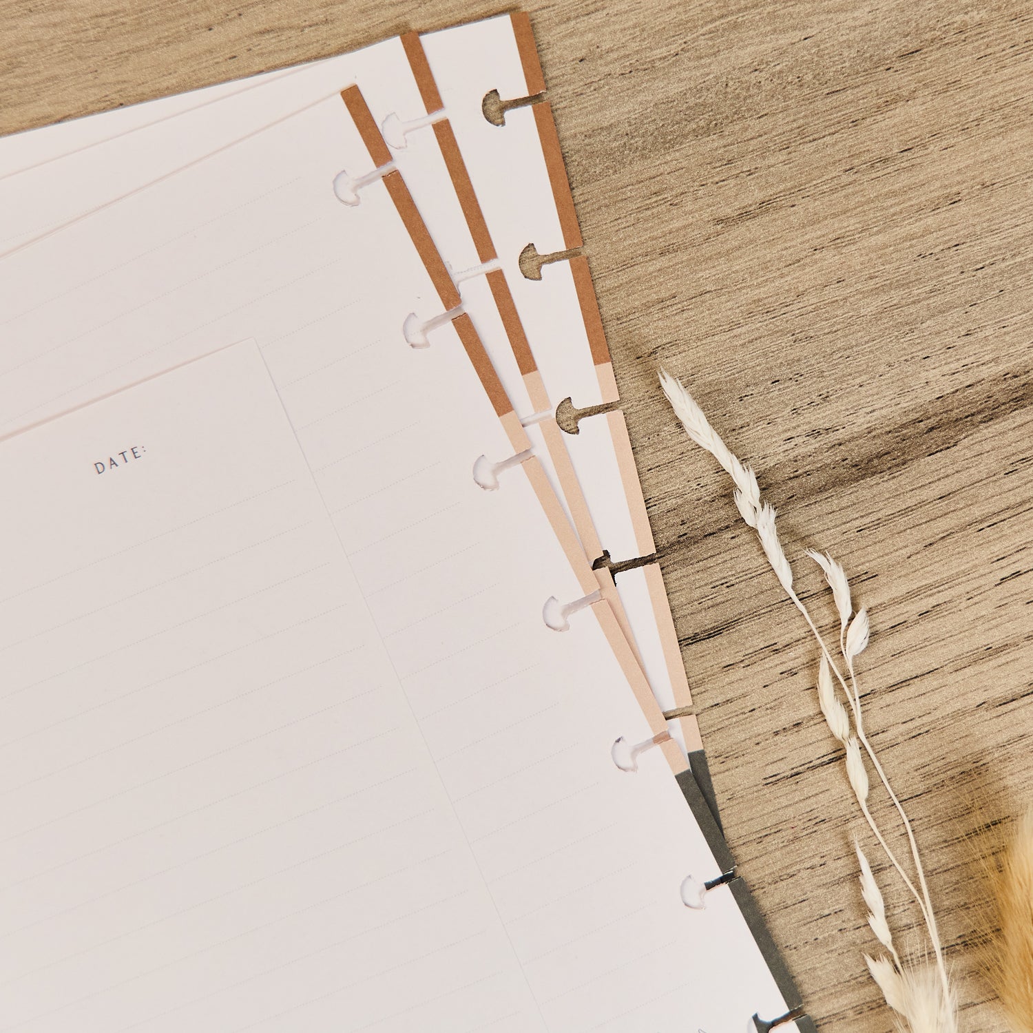Mini Line Paper Modern Charm - Dotted Lined Mini Filler Paper - 40 Sheets – Happy Planner