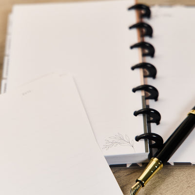 Modern Charm - Dotted Lined Mini Filler Paper - 40 Sheets