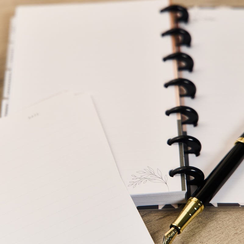 Modern Charm - Dotted Lined Mini Filler Paper - 40 Sheets