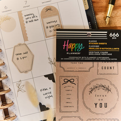 Heritage Charm - Value Pack Stickers