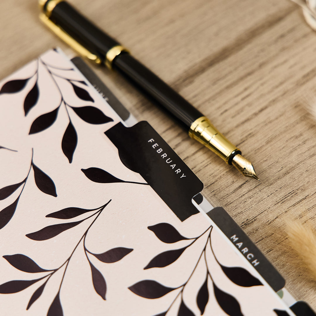 2026 Heritage Charm Customizable Planner - Big Dashboard Layout - 12 Months