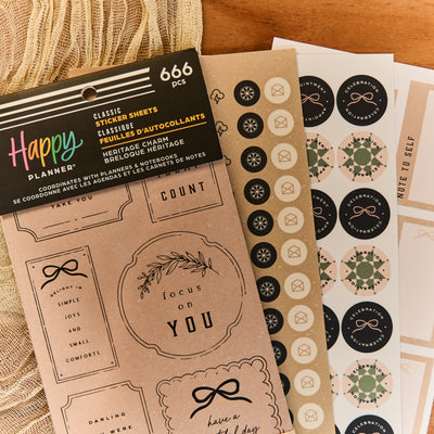 Heritage Charm - Value Pack Stickers