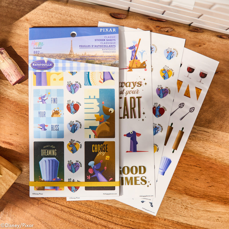 Disney Ratatouille - Value Pack Stickers
