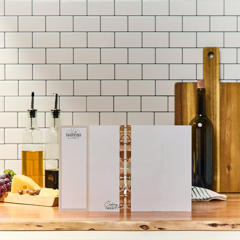 Rustic Roots Meal Planning - Grocery List Classic Filler Paper - 40 Sheets