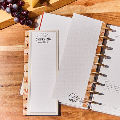 Rustic Roots Meal Planning - Grocery List Classic Filler Paper - 40 Sheets