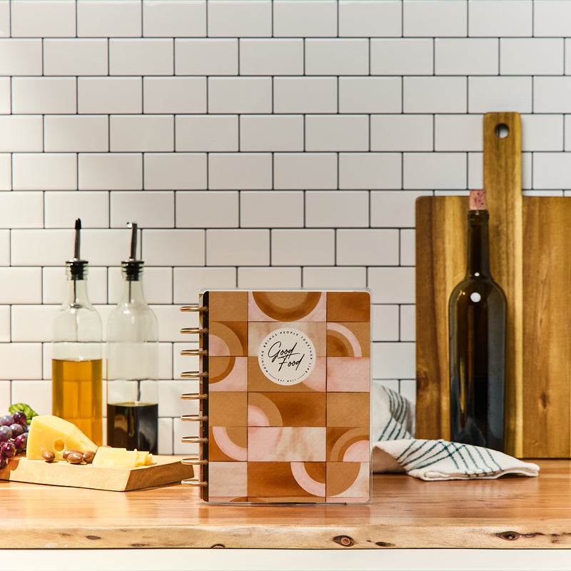 Rustic Roots Meal Planning - Classic Guided Meal Planning Journal - 80 Sheets