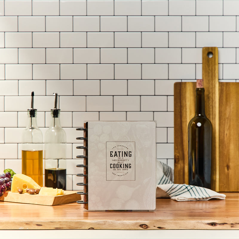 2028 Rustic Roots Customizable Meal Planner - Classic Meal Planning Layout - 12 Month