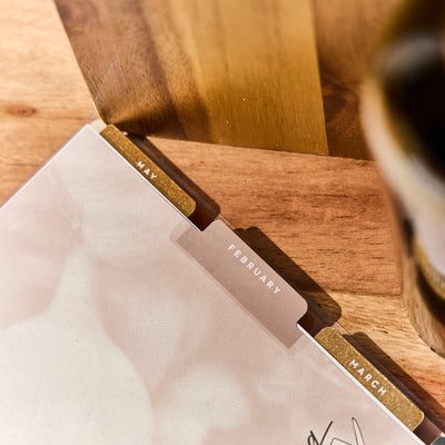 2033 Rustic Roots Customizable Meal Planner - Classic Meal Planning Layout - 12 Month