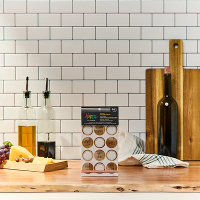 Rustic Roots Meal Planning - Value Pack Stickers