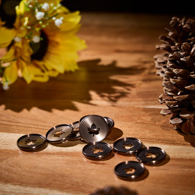 Maple Leaf Cutout - Medium Metal Disc Set