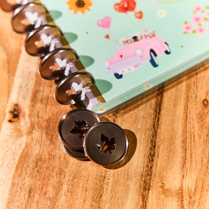 Maple Leaf Cutout - Medium Metal Disc Set