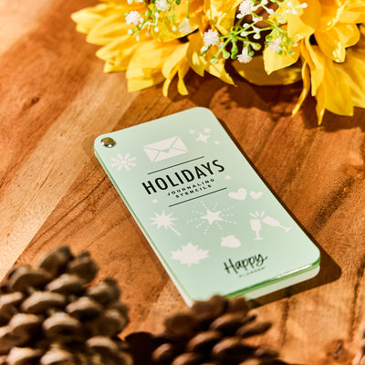 Holidays - Stencil Fan Book - 5 Sheets