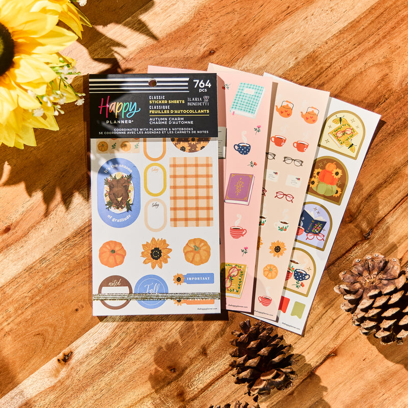 Autumn Charm - Value Pack Stickers