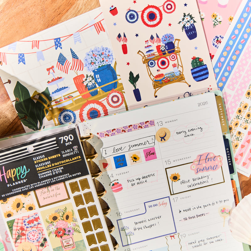 Summer Charm - Value Pack Stickers