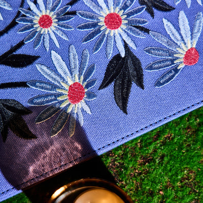 2035 SPECIALTY Florescent Florals Customizable Planner - Classic Vertical Layout - 12 Months