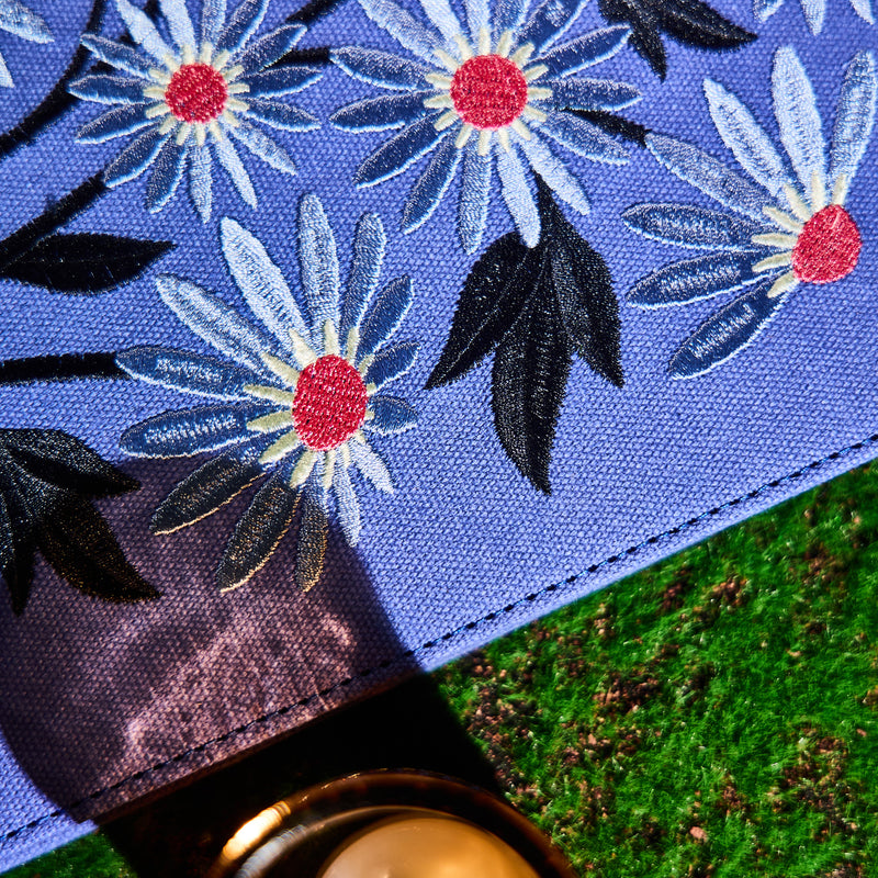 2035 SPECIALTY Florescent Florals Customizable Planner - Classic Vertical Layout - 12 Months