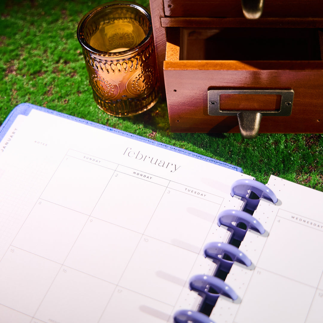 2026 SPECIALTY Florescent Florals Customizable Planner - Classic