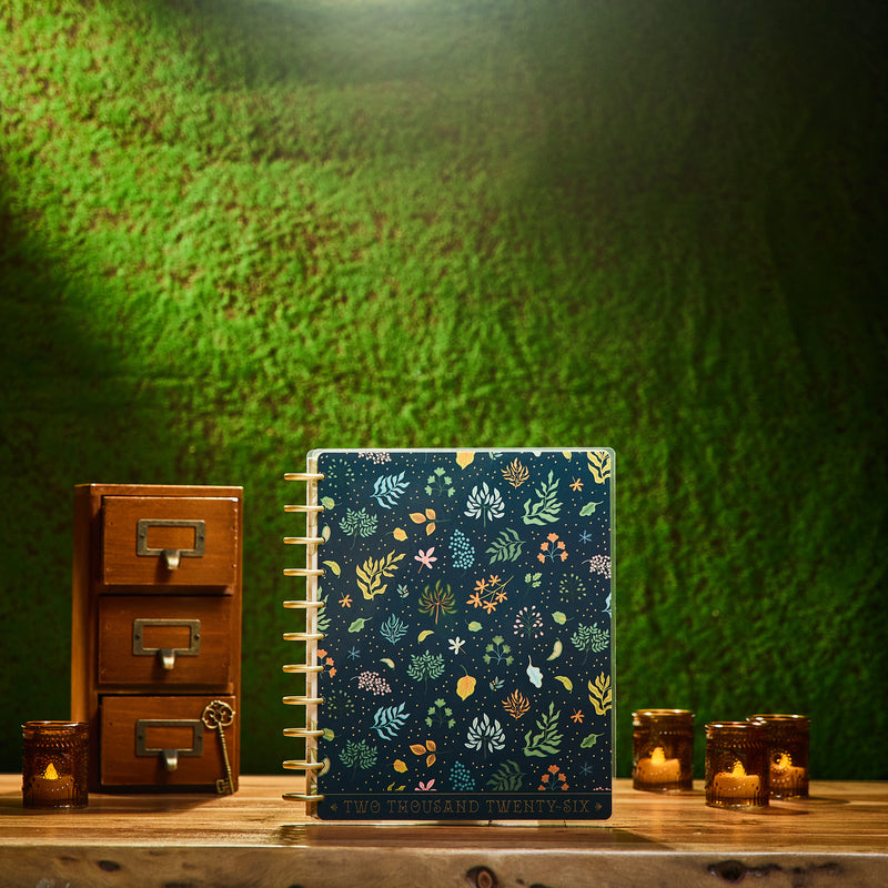 2028 Herbarium Customizable Planner - Big Dashboard Layout - 12 Months