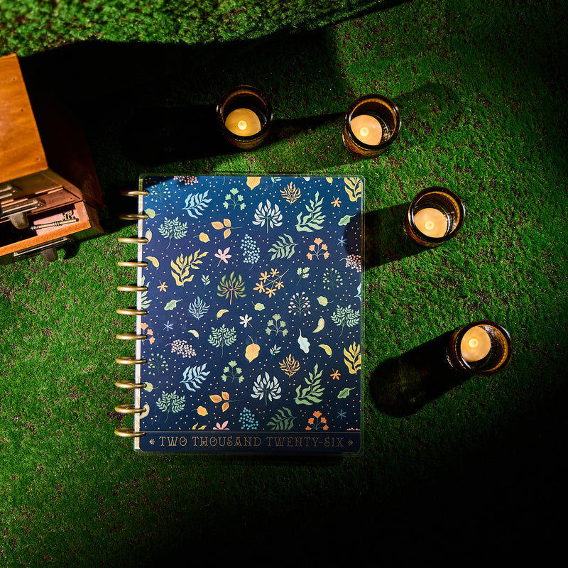 2036 Herbarium Customizable Planner - Big Dashboard Layout - 12 Months