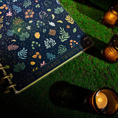 2033 Herbarium Customizable Planner - Big Dashboard Layout - 12 Months