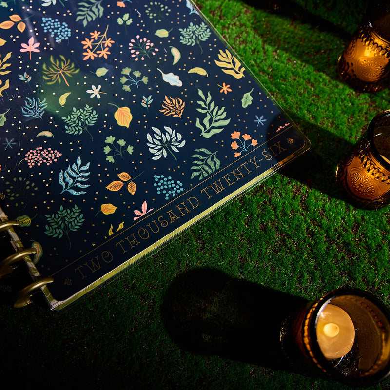 2033 Herbarium Customizable Planner - Big Dashboard Layout - 12 Months