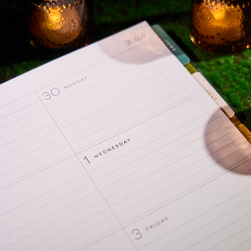 2035 Herbarium Customizable Planner - Big Dashboard Layout - 12 Months