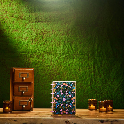 2028 Butterfly Botanics Customizable Planner - Mini Color Block Layout - 12 Months