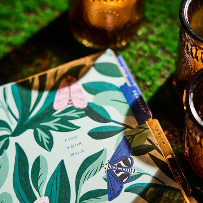 2027 Butterfly Botanics Customizable Planner - Mini Color Block Layout - 12 Months