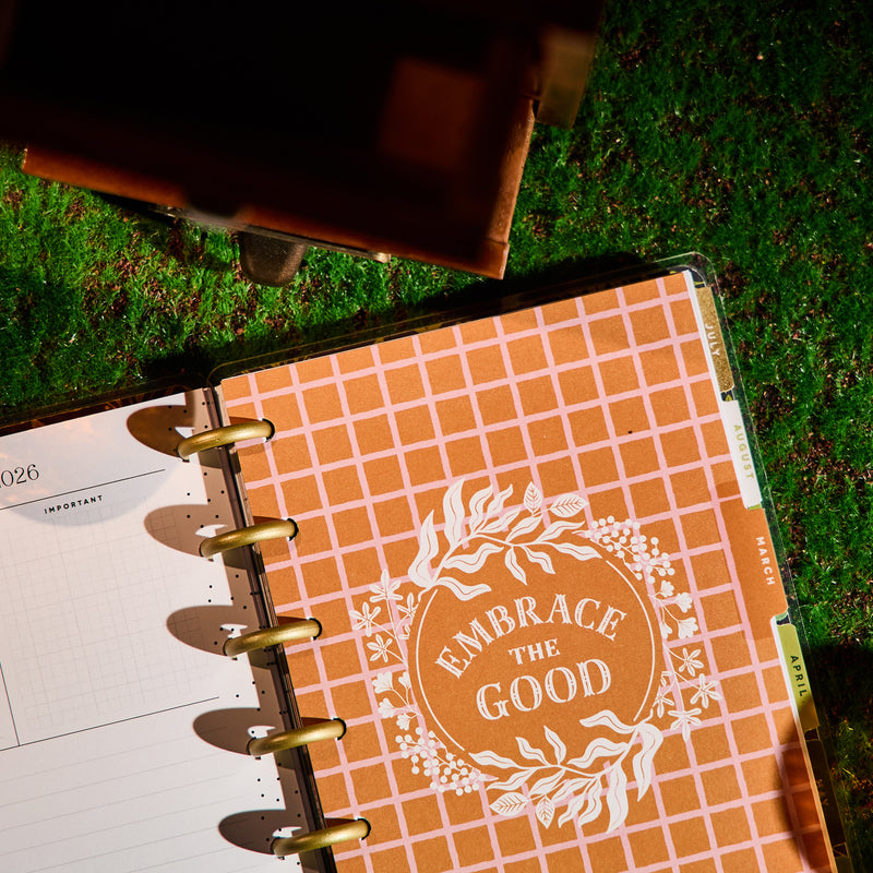 2027 Herbarium Customizable Planner - Mini Horizontal Layout - 12 Months