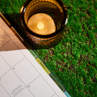 2034 Herbarium Customizable Planner - Mini Horizontal Layout - 12 Months