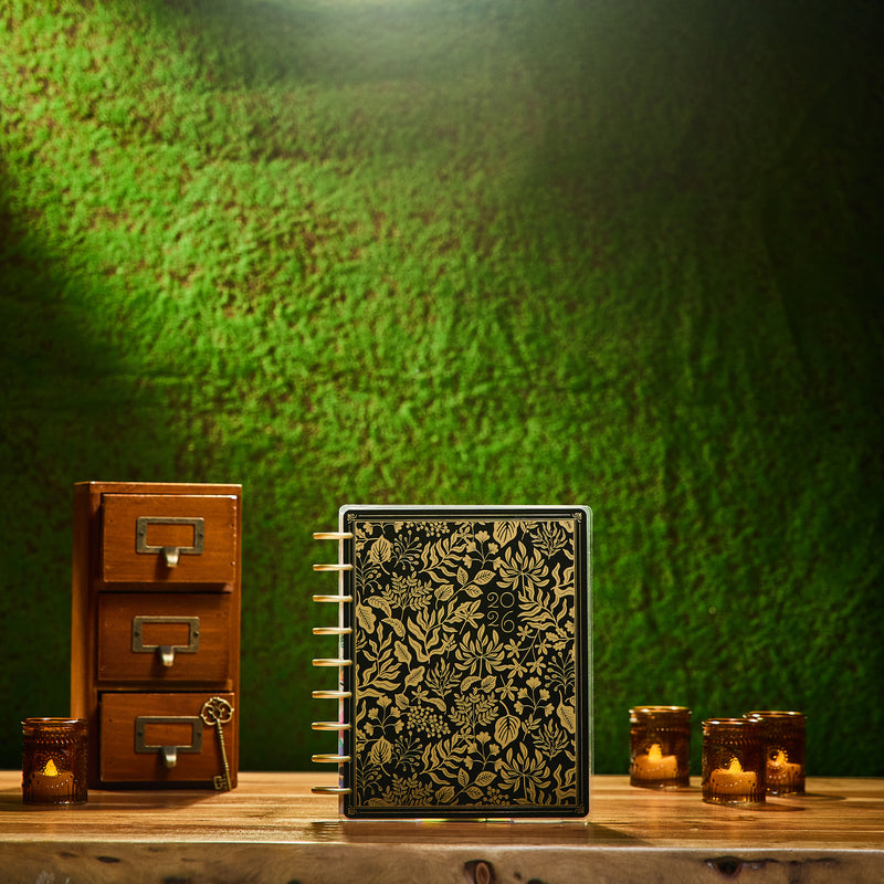 2028 Herbarium Customizable Planner - Classic Horizontal Layout - 12 Months