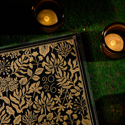 2032 Herbarium Customizable Planner - Classic Horizontal Layout - 12 Months