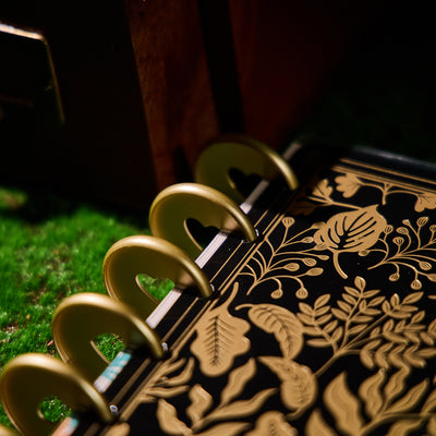 2033 Herbarium Customizable Planner - Classic Horizontal Layout - 12 Months