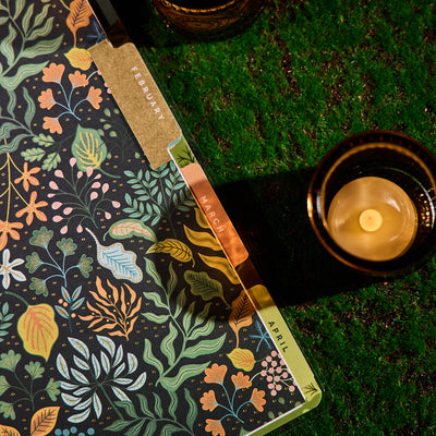 2031 Herbarium Customizable Planner - Classic Horizontal Layout - 12 Months