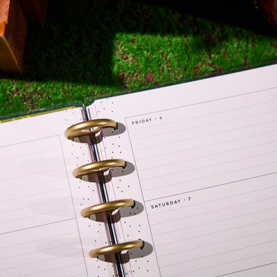 2037 Herbarium Customizable Planner - Classic Horizontal Layout - 12 Months