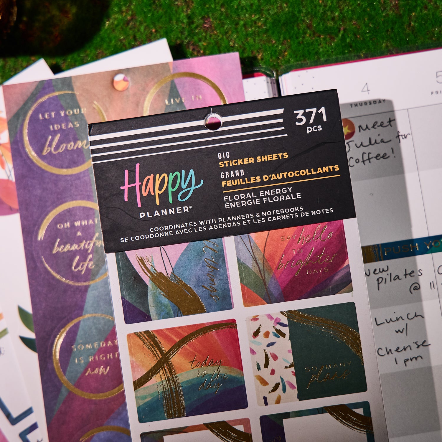 Floral Energy - Value Pack Stickers – Happy Planner