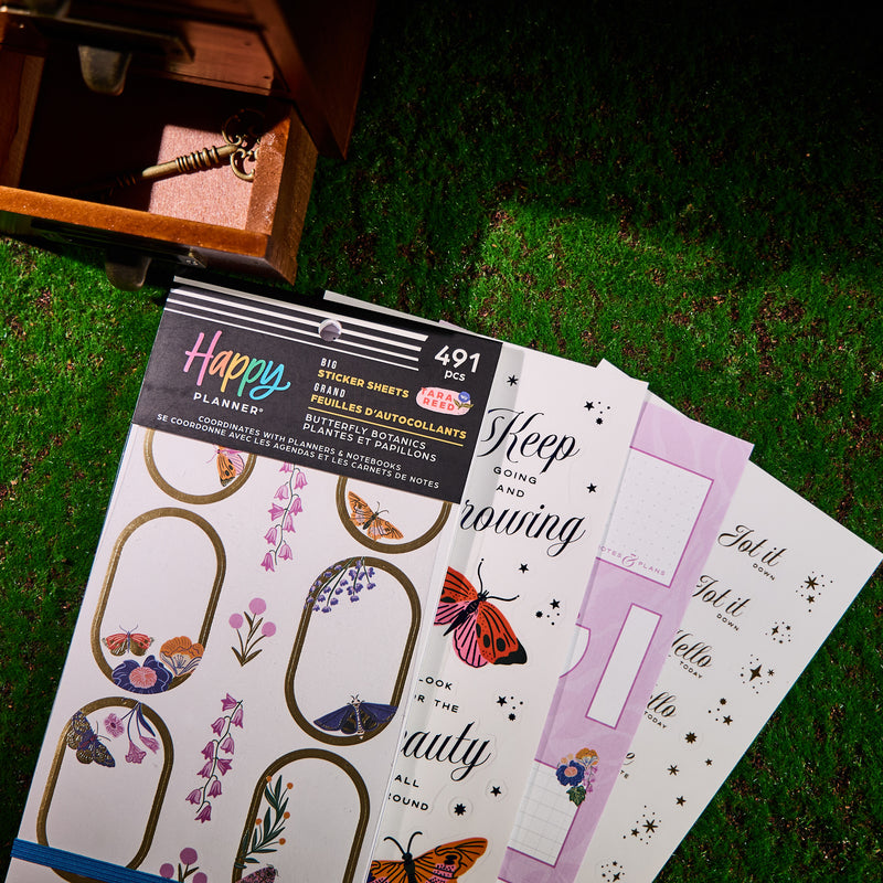 Butterfly Botanics - Value Pack Stickers - Big