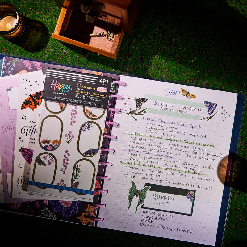 Butterfly Botanics - Value Pack Stickers - Big