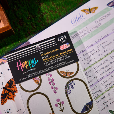 Butterfly Botanics - Value Pack Stickers - Big