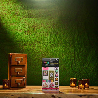 Florescent Florals - Value Pack Stickers